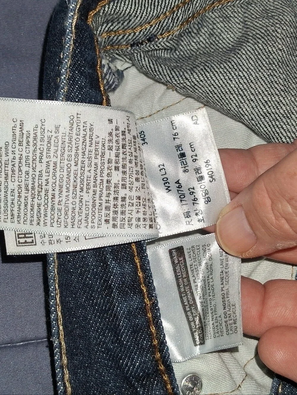 Levi's 514 Men's Slim Straight-Blue Jeans 30x32